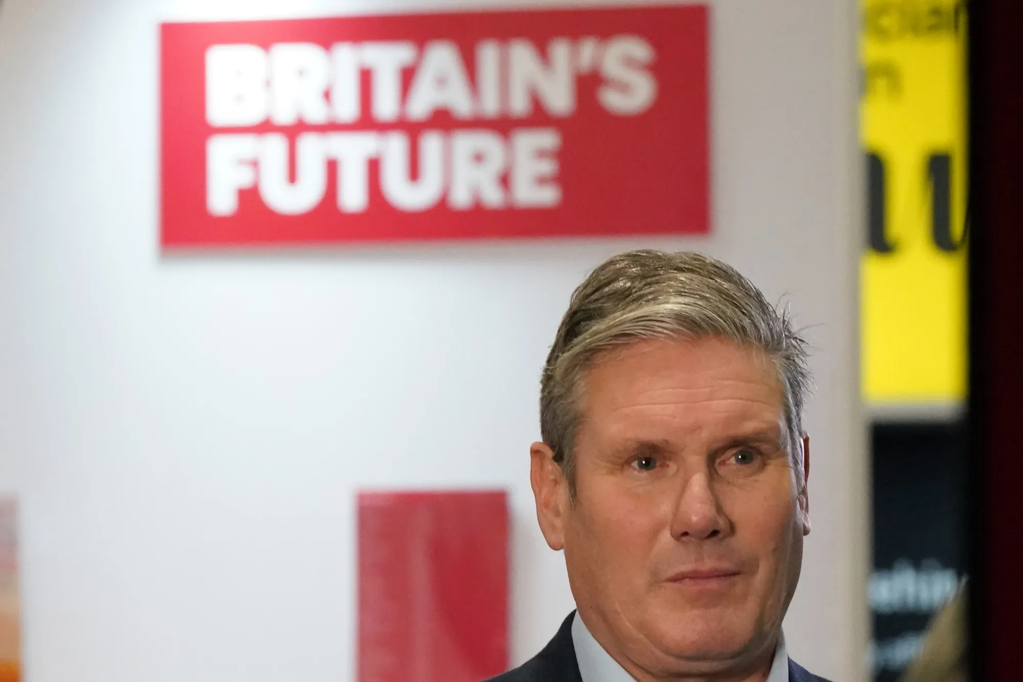 Labour’s Keir Starmer is interviewed during a media round this week.