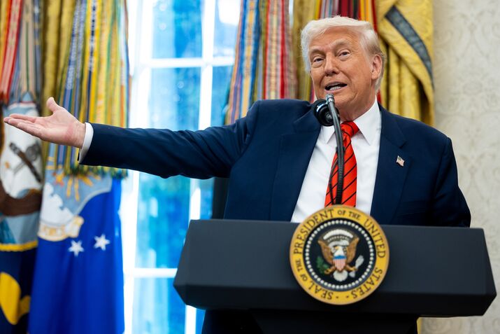 President Trump Swears In Steve Witkoff As Special Envoy