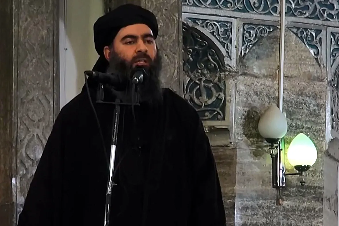Abu Bakr al-Baghdadi in 2014.