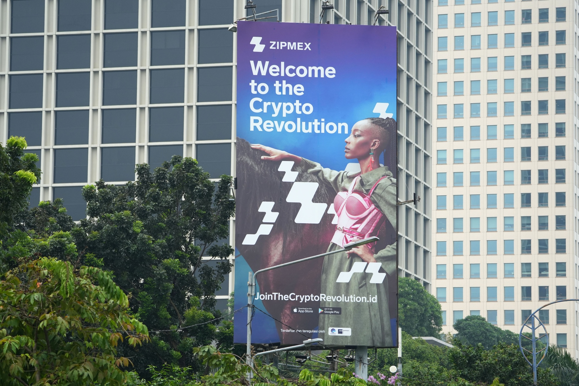 Cryptocurrency Advertisements In Jakarta