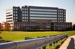 Valeant headquarters stands in Bridgewater Township, New Jersey.