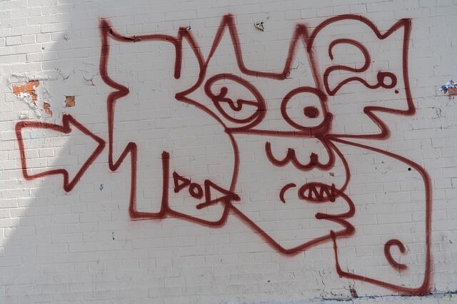 Monster at Walton Avenue and East Tremont Avenue, Bronx