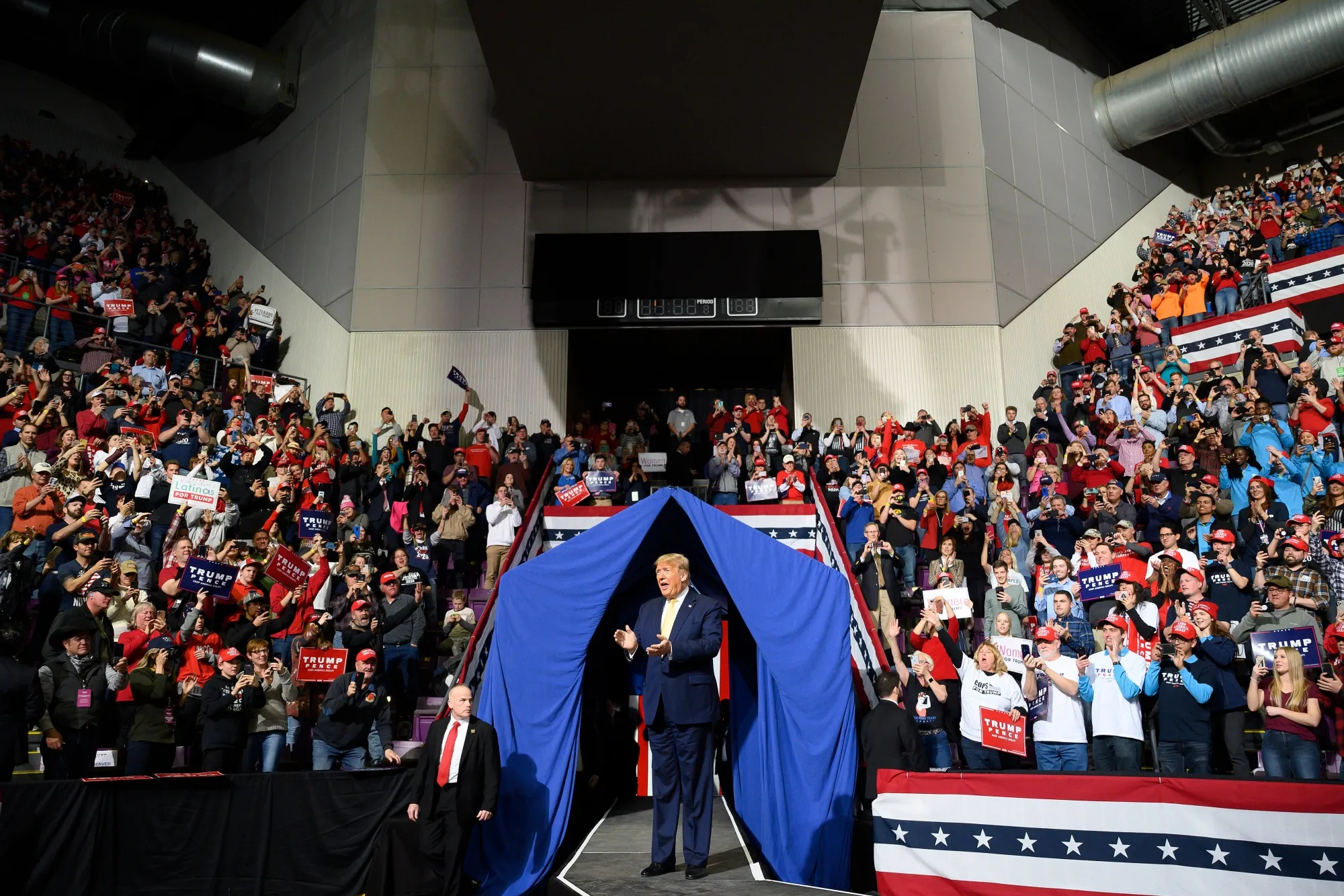 Donald Trump at rally in Colorado Springs on Feb. 20.