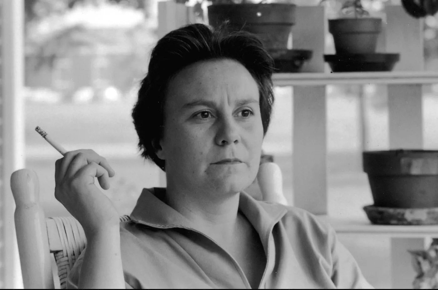 Harper Lee in Monroeville, Alabama, in May 1961.
