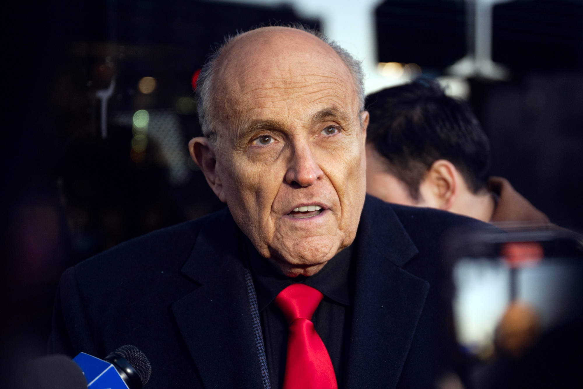 Rudy Giuliani Photographer: Brandon Bell/Getty Images