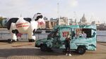 A Vivera food truck at Southbank, London. 