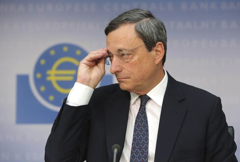 ECB President Mario Draghi Speaks on Bond-Buying Proposal And Rate Announcement