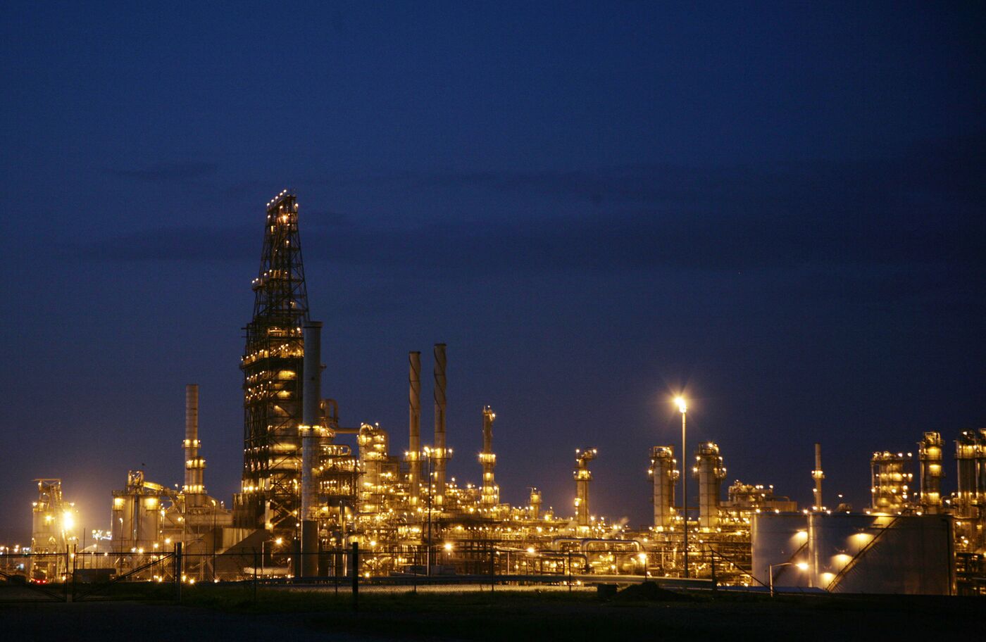 An oil refinery in Anzoategui state, 200 miles East of&nbsp;Caracas.