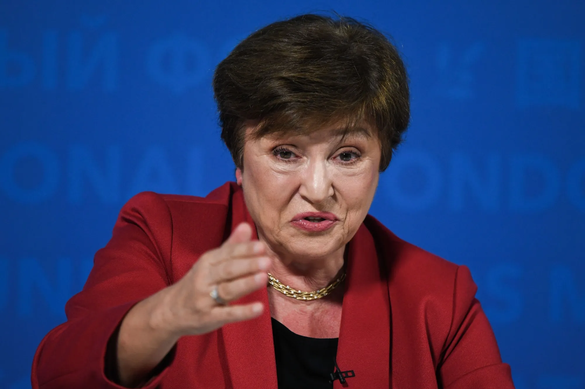 Kristalina Georgieva, managing director of the International Monetary Fund