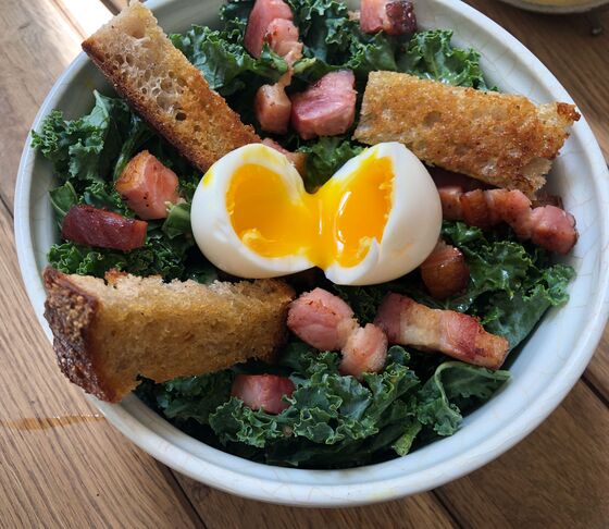 You Know What You Need for Lunch? A Salad of Bacon and Eggs