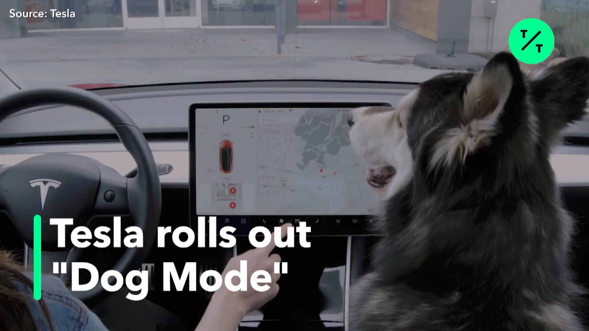 Watch Tesla rolls out 