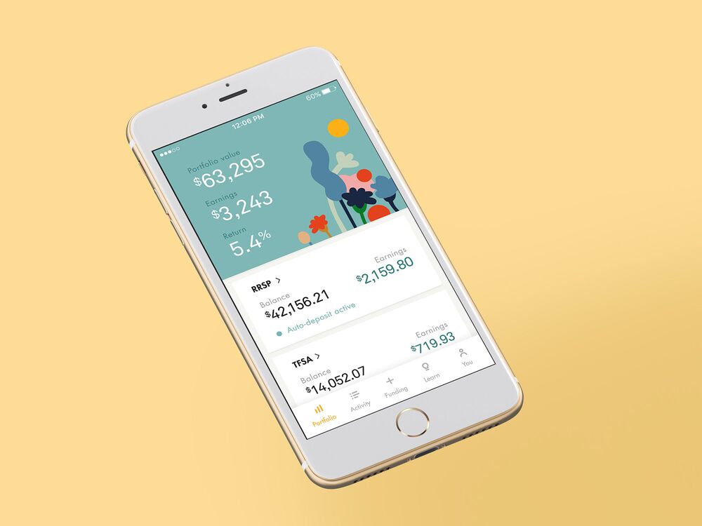 Wealthsimple Launches No Fee Trading Service In Canada Bloomberg - wealthsimple app