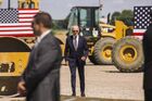 President Biden Visits Groundbreaking Of New Intel Semiconductor Manufacturing Facility In Ohio