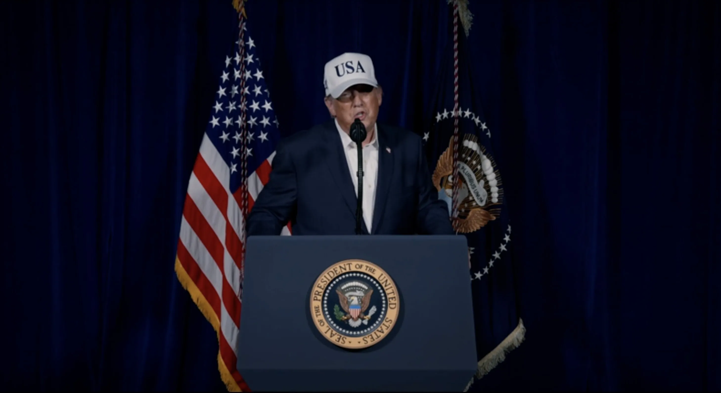 Trump vows to destroy Iran's missiles, raze missile industry and annihilate navy