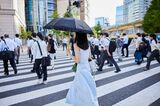 Morning Commuters in Tokyo Ahead of Jobless Data Release