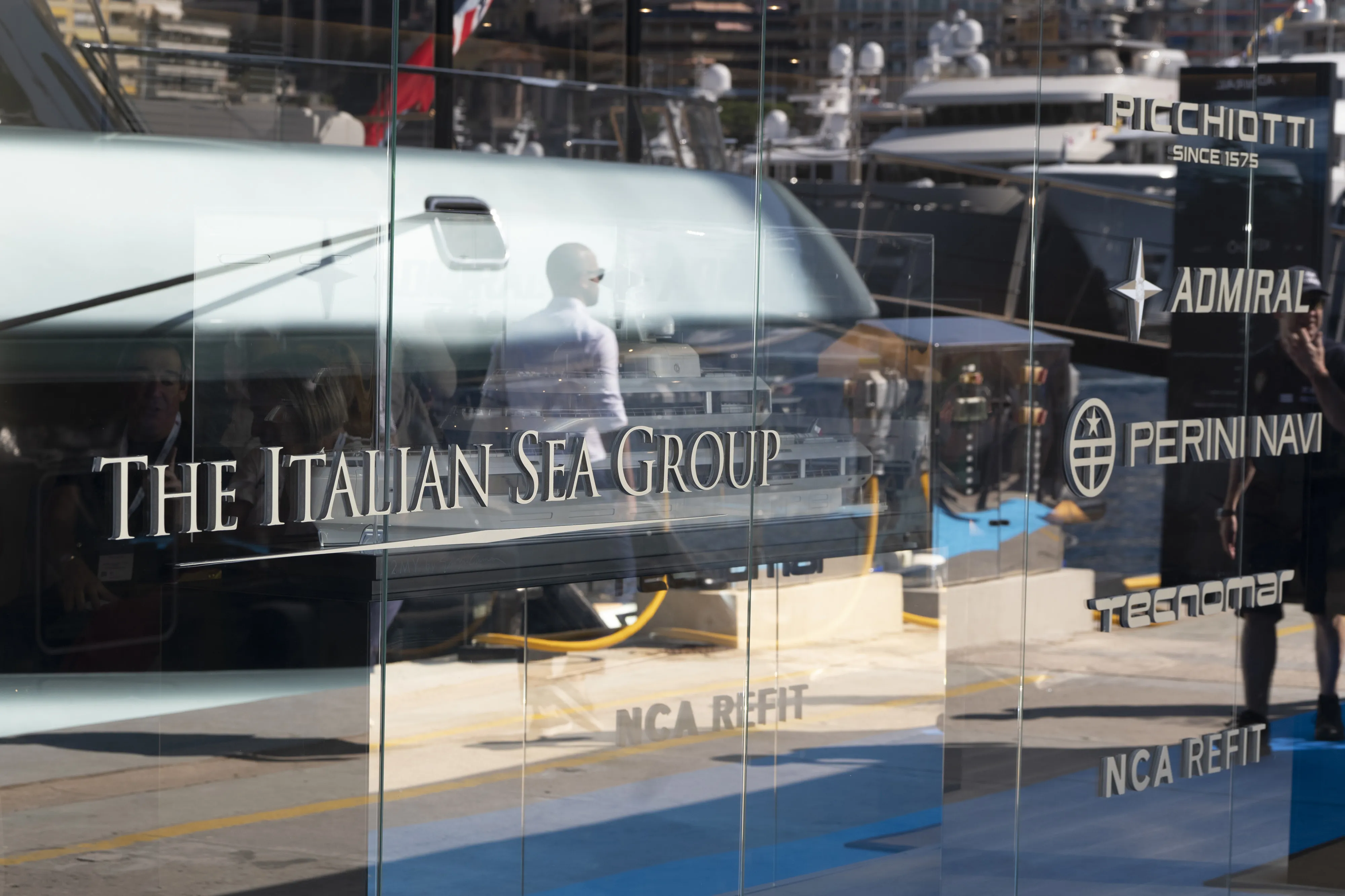 The office of the Italian Sea Group in Monaco.