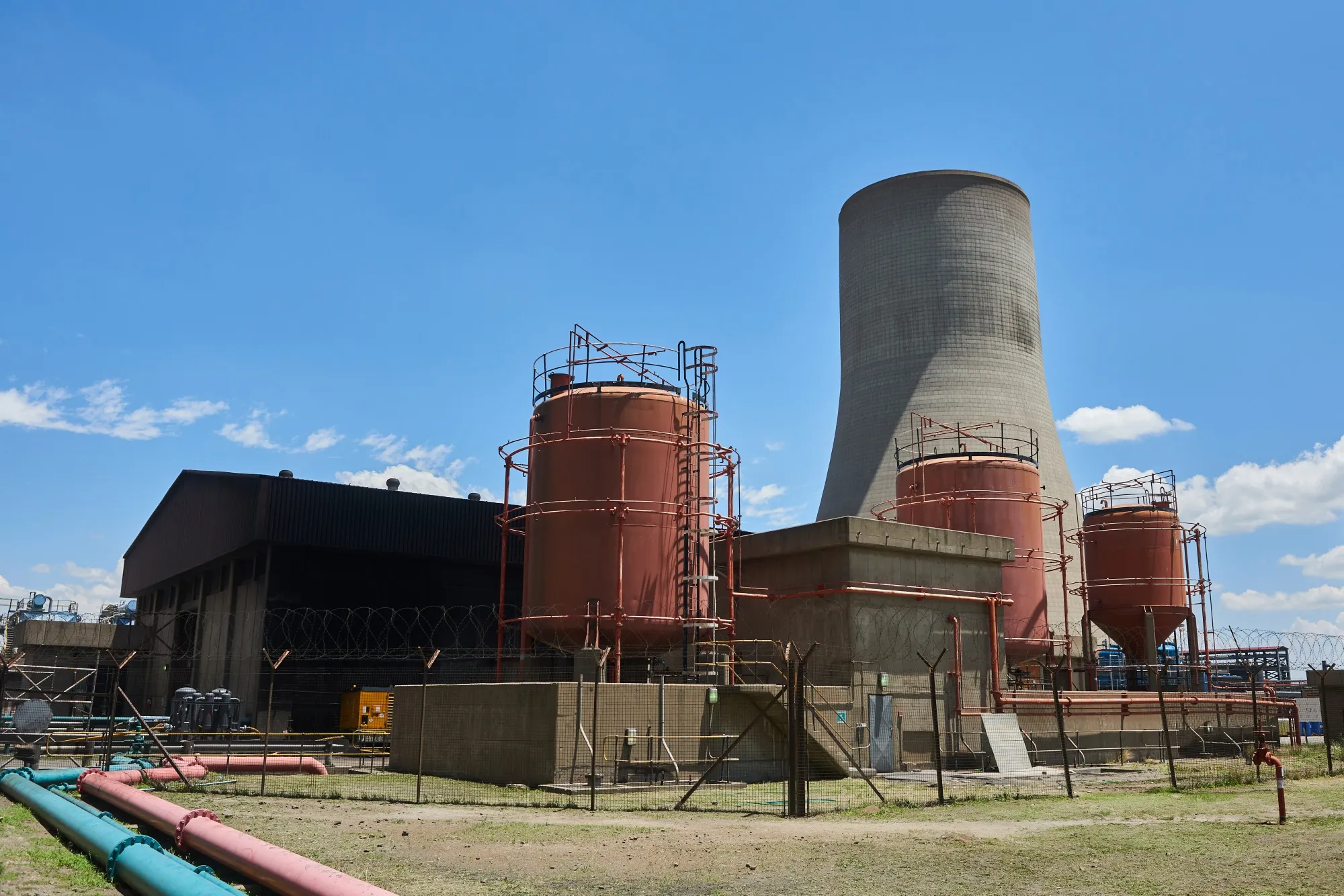 Eskom’s coal-fired power station in Mpumalanga, South Africa.