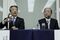 Idemitsu Kosan Co. President Takashi Tsukioka And Showa Shell Sekiyu K.K. CEO Tsuyoshi Kameoka News Conference