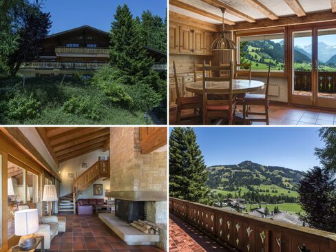 A chalet neat Gstaad in Schönried, Switzerland.