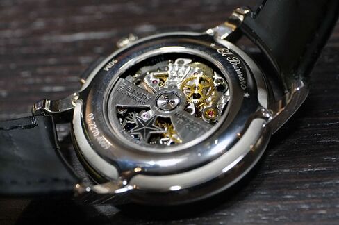 The fast 5 Hz automatic El Primero movement is the core of this watch.