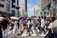 Shoppers in Harajuku and Shibuya Ahead of Japan CPI Figures