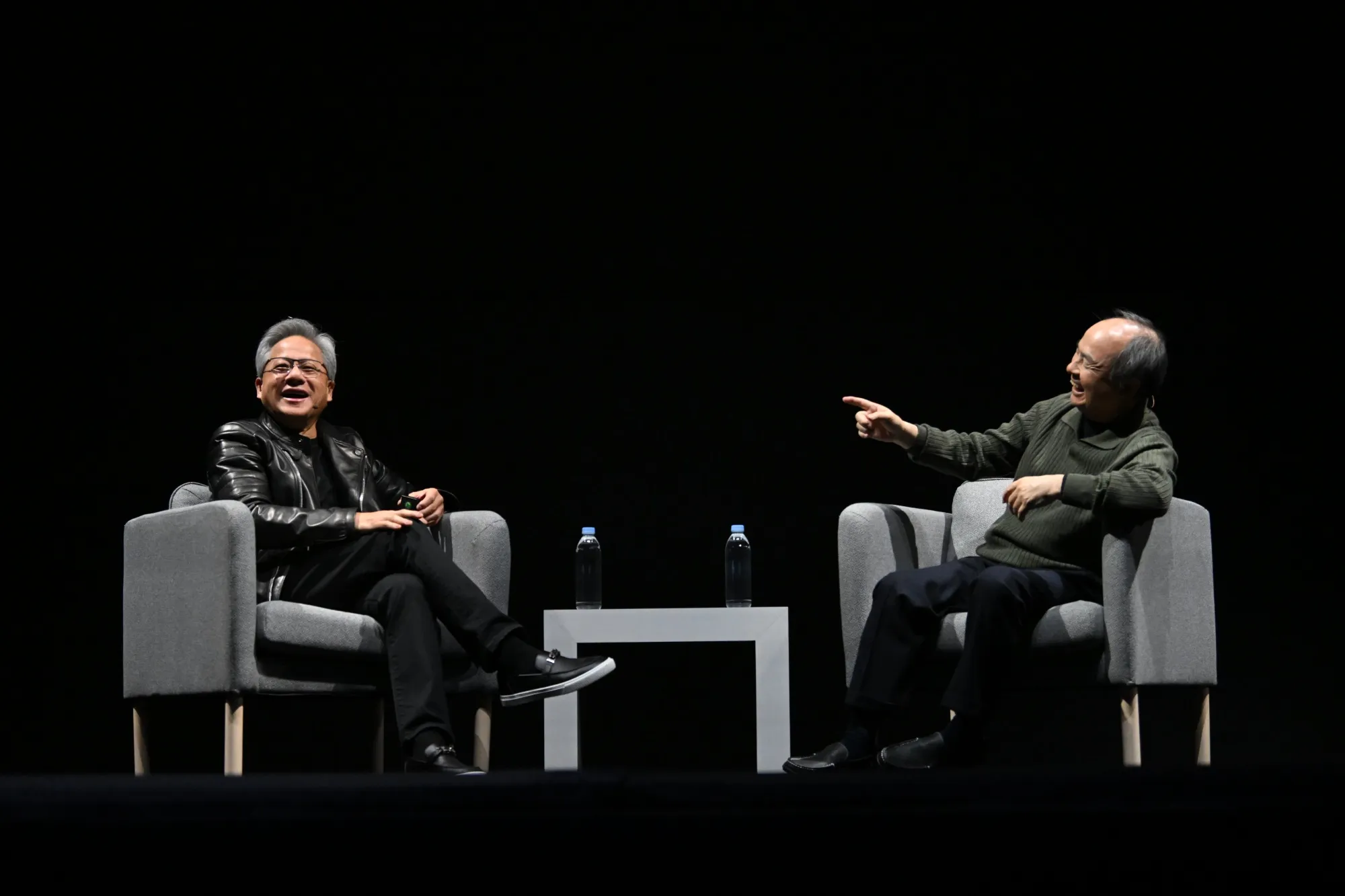 Jensen Huang x Masayoshi Son Fireside Chat at Nvidia AI Summit Japan