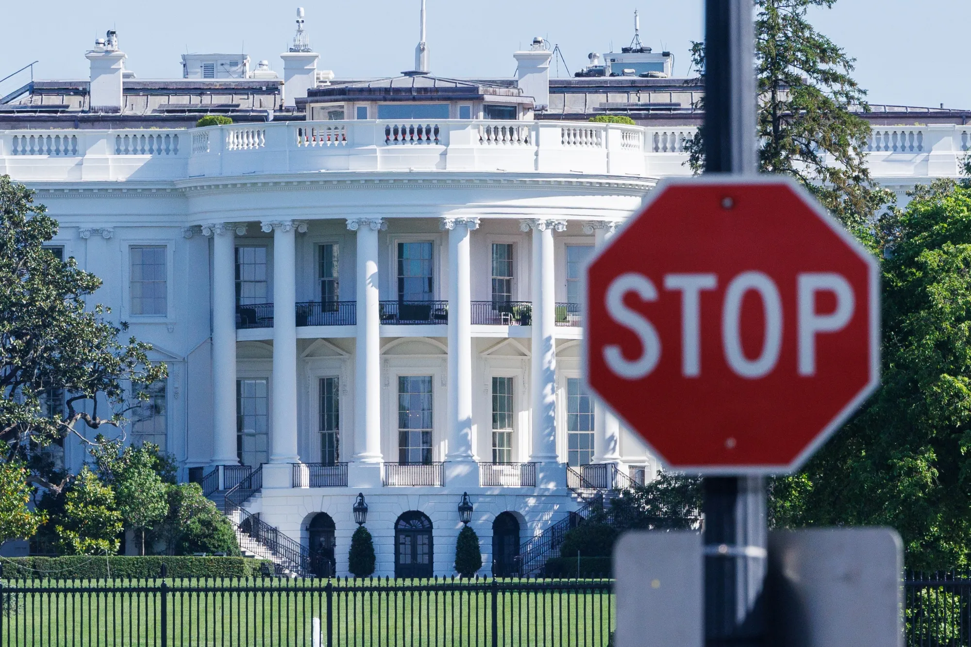 The White House in Washington.