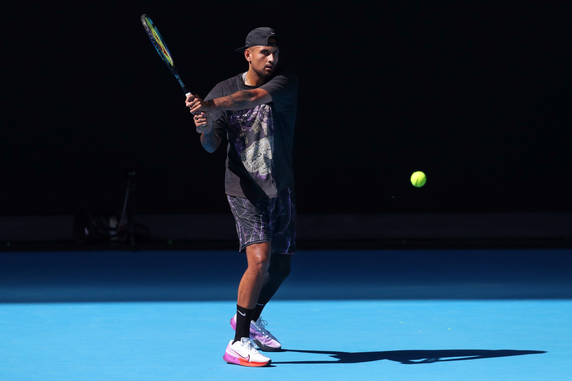 Australian Open Nick Kyrgios Pulls Out of Tennis Tournament Due to Injured Knee