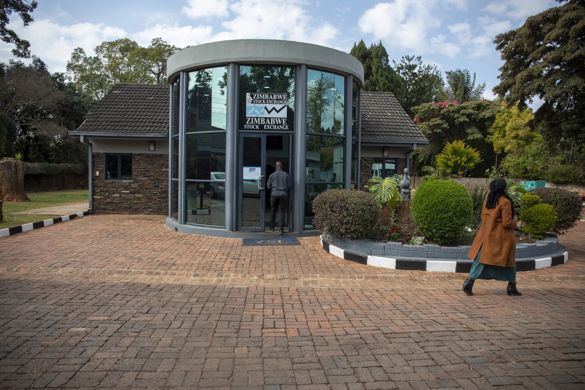 Zimbabwe's Stock Exchange as Zimbabweans Drive Stocks Up To Dodge Currency Crash