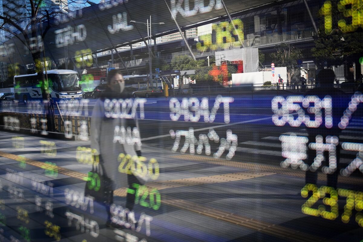 The Japanese Nikkei 225 stands at 30,000 for the first time since 1990