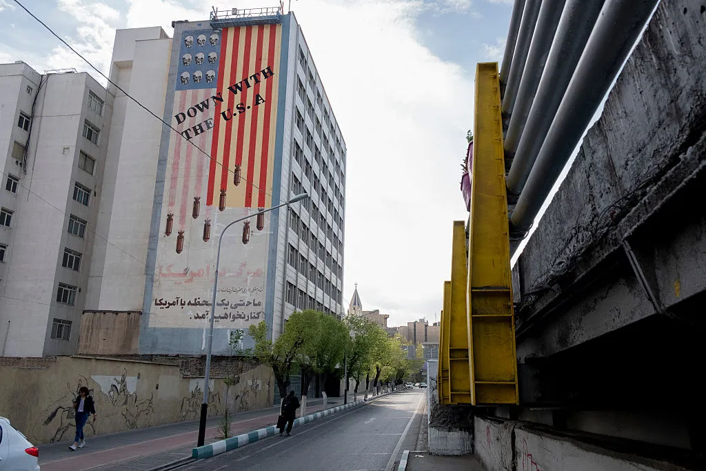 Street art in Tehran.
