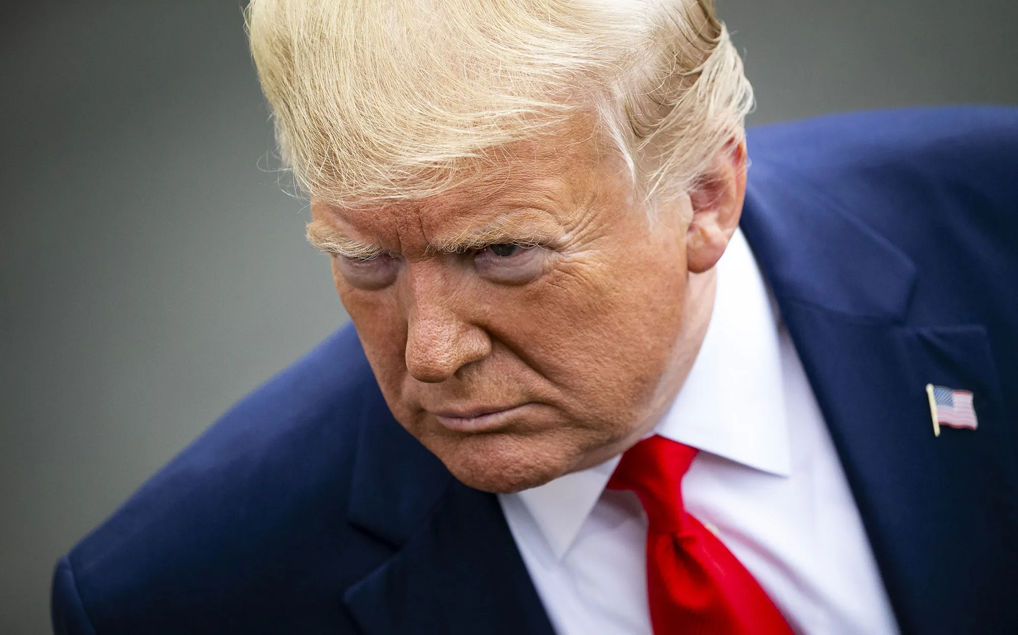 President Trump Departs White House For Florida