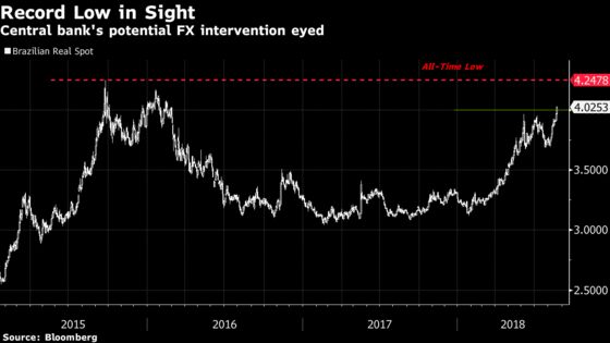 Brazilian Real Hits Lowest Levels Since 2016 on Cloudy Election Outlook 