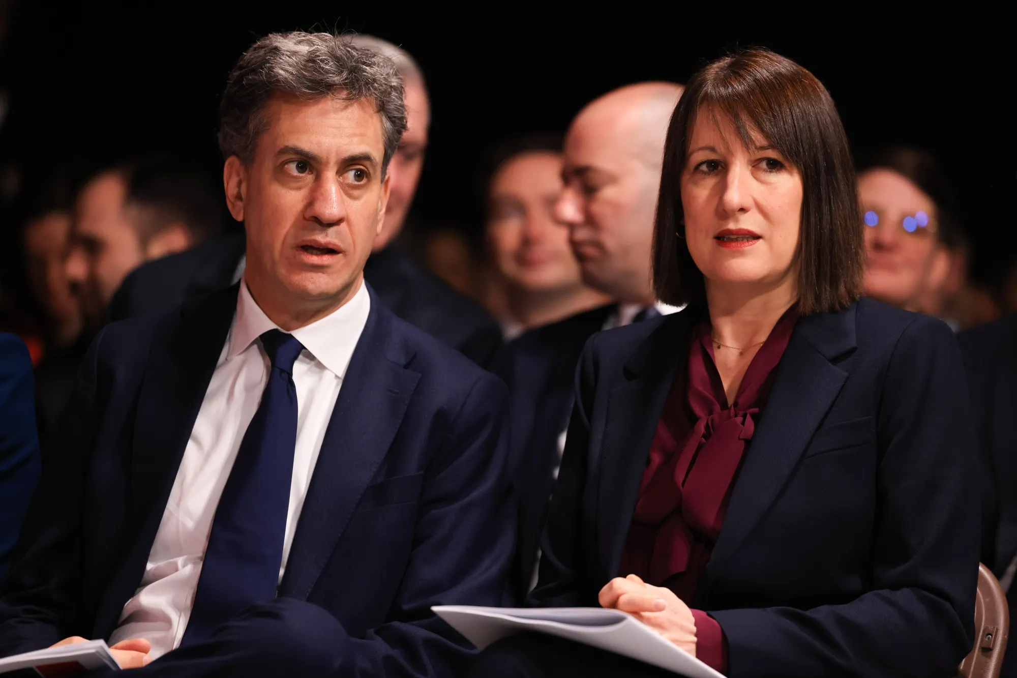 Ed Miliband and Rachel Reeves