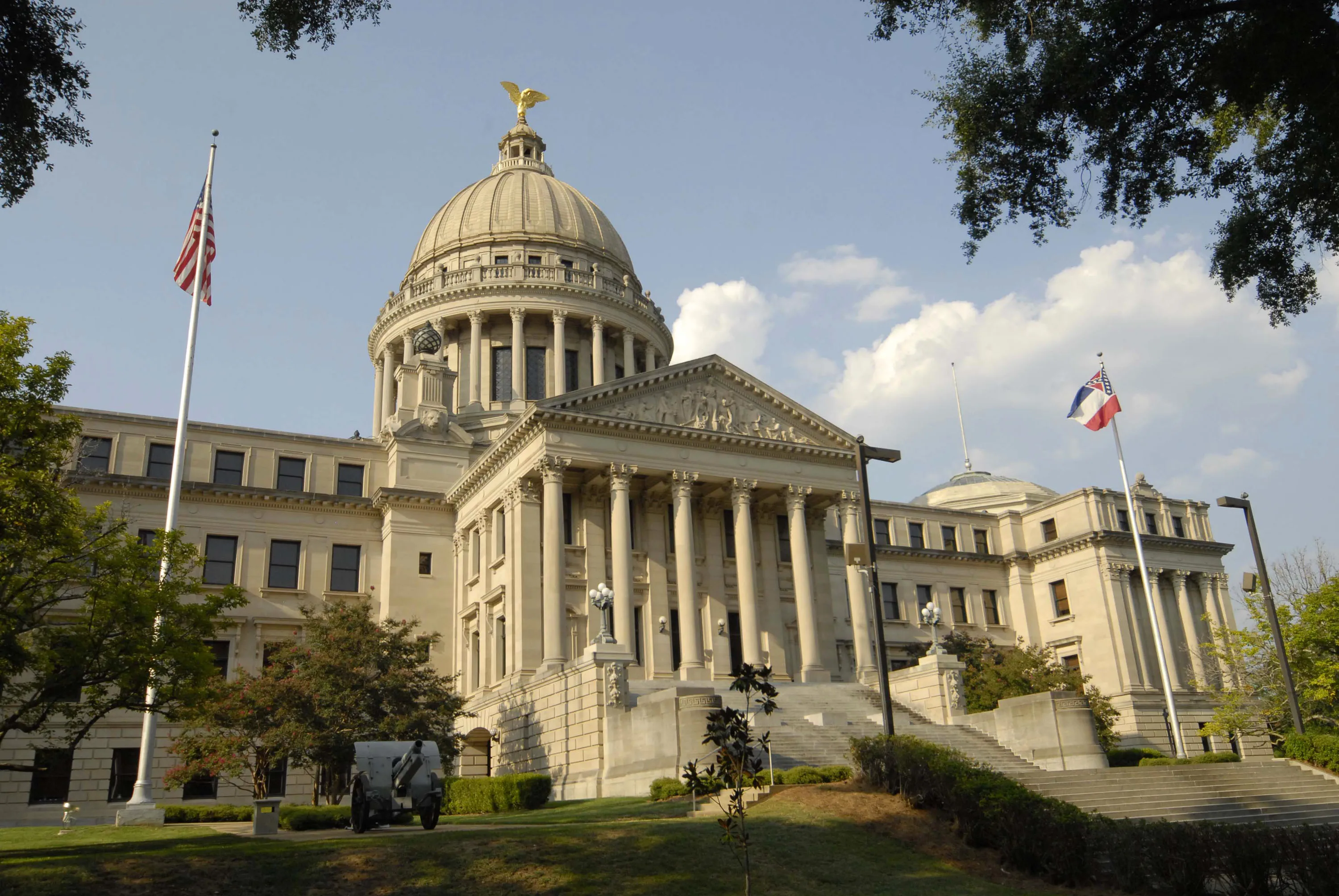 The Mississippi State Capitol building, Aug. 14, 2007, in Jackson, Mississippi.