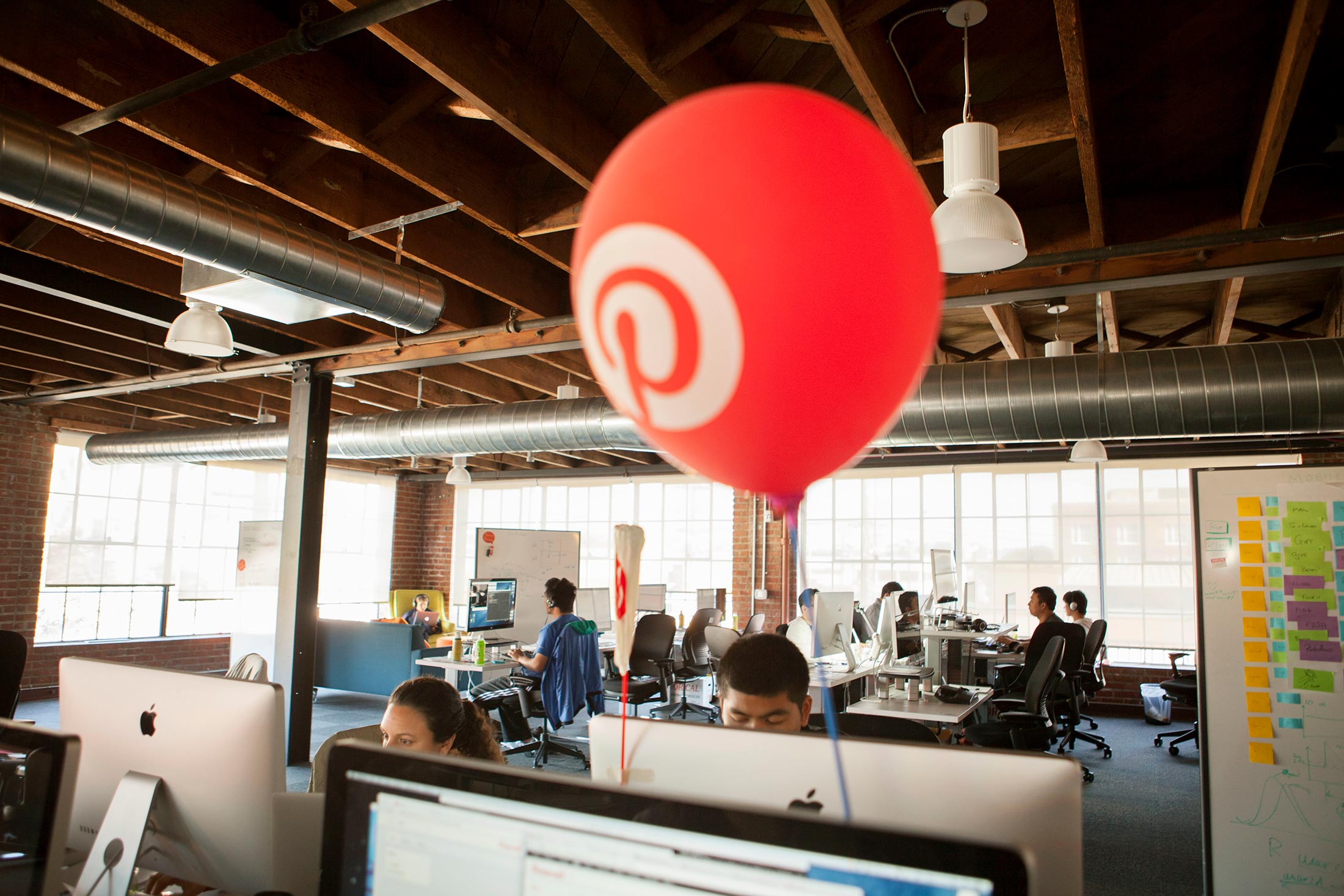 Pinterest Headquarters in San Francisco, in 2013.
