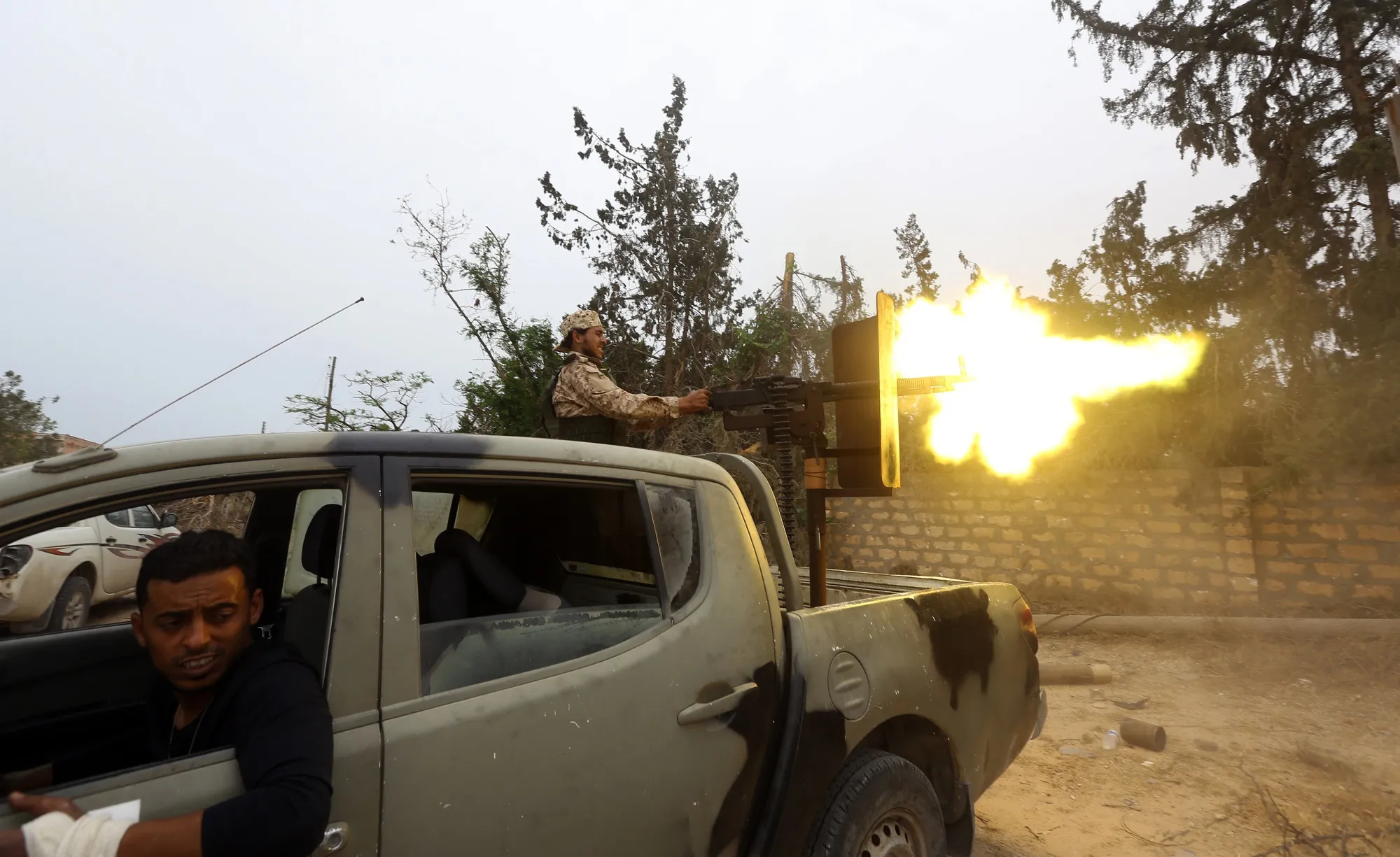 Armed clashes in Tripoli on May 21.