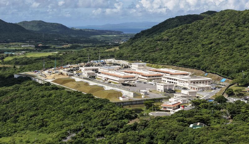 Japan-U.S. joint drill on Ishigaki Island