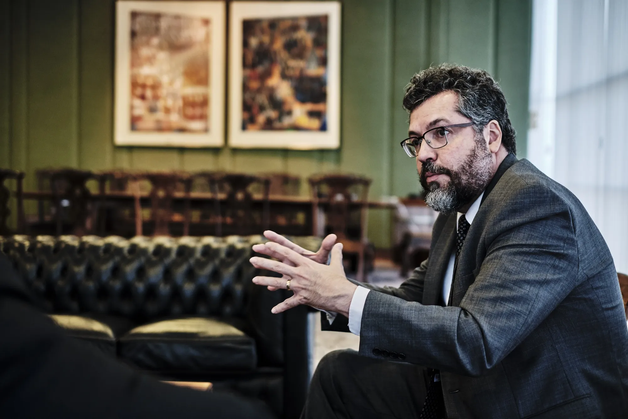 Brazil’s Foreign Minister Ernesto Araujo