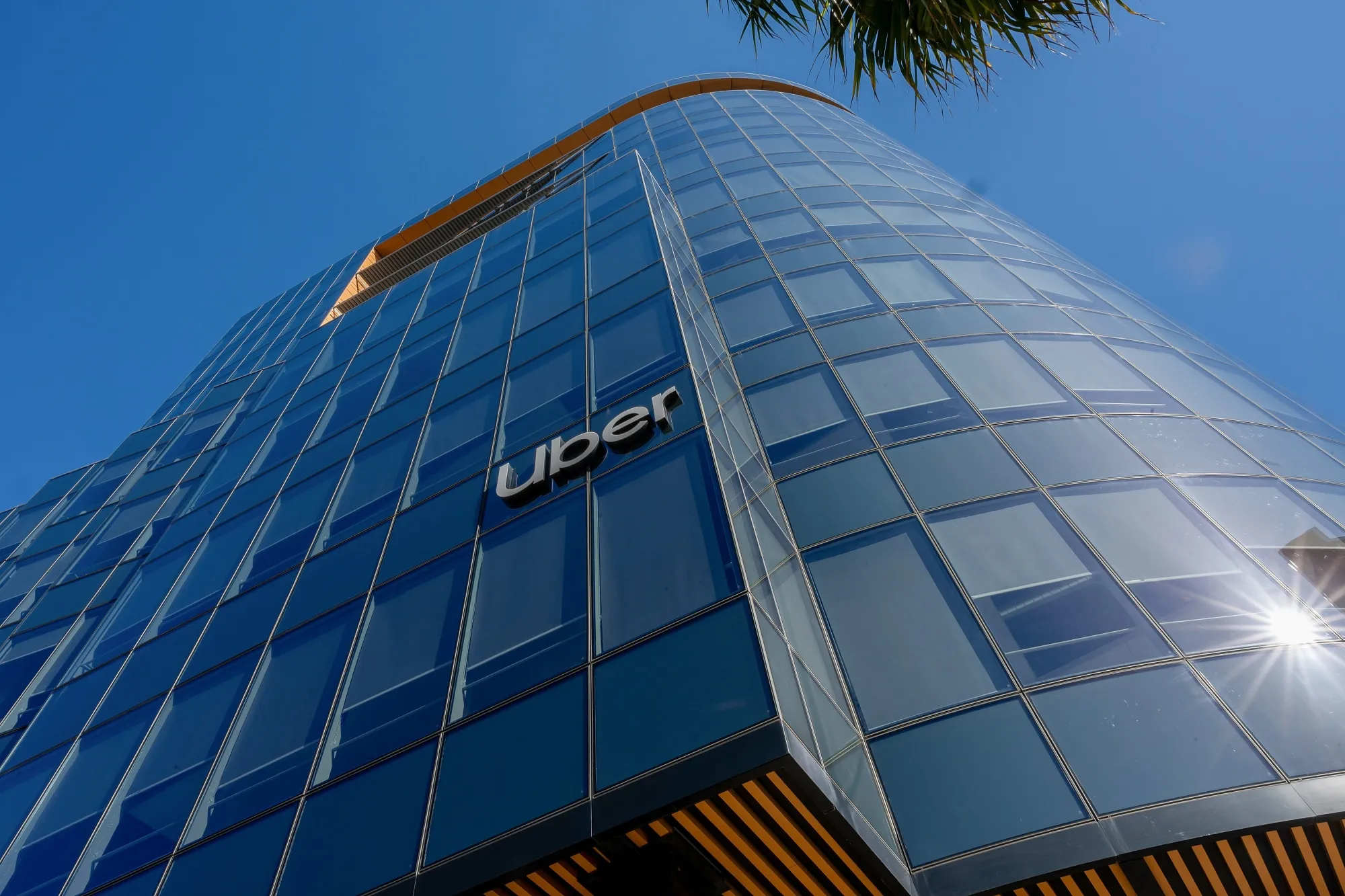 Uber headquarters in San Francisco on Feb. 2, 2026.