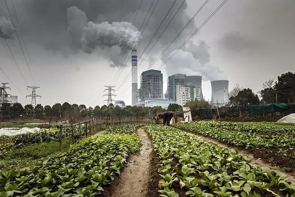 Coal plants and crops don’t go together.