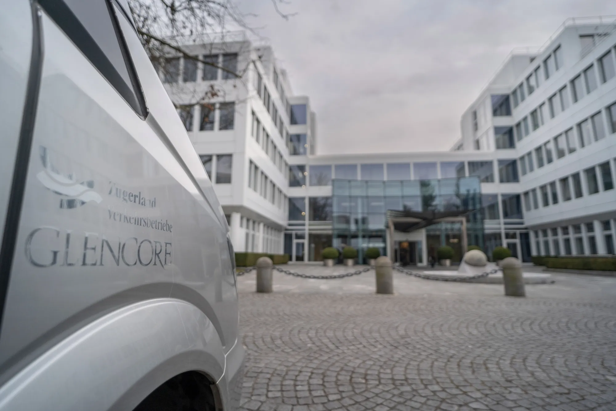 The Glencore Plc headquarters in Zug, Switzerland.