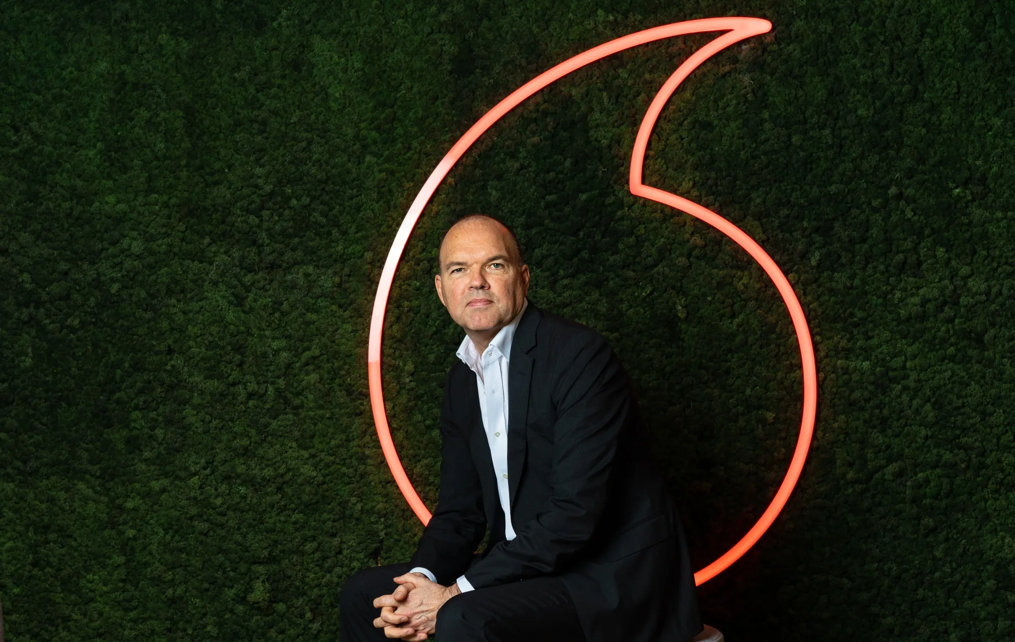 Nick Read at the Vodafone offices in London in May.