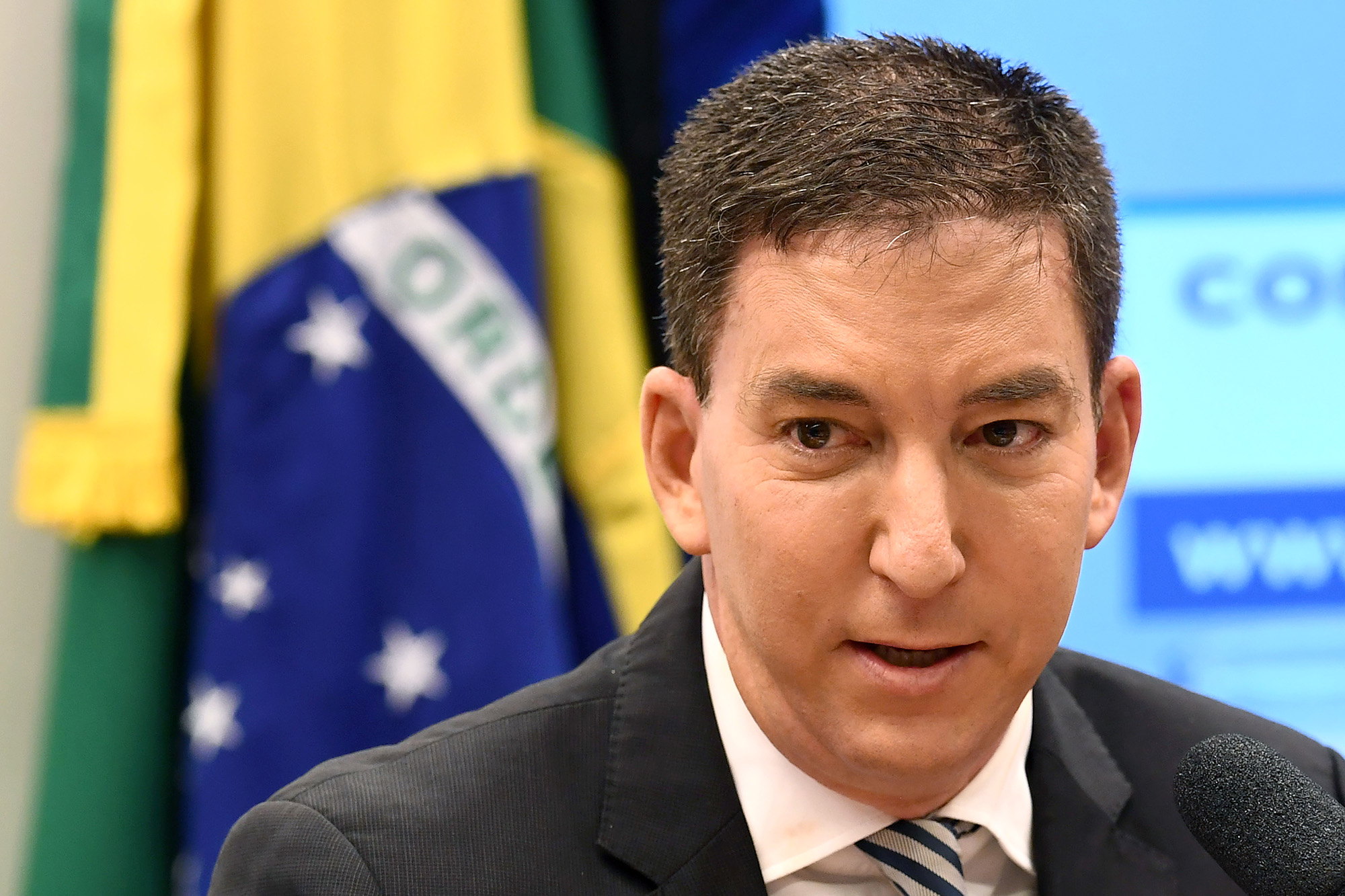 Glenn Greenwald Vows to Fight Criminal Charges in Brazil Bloomberg