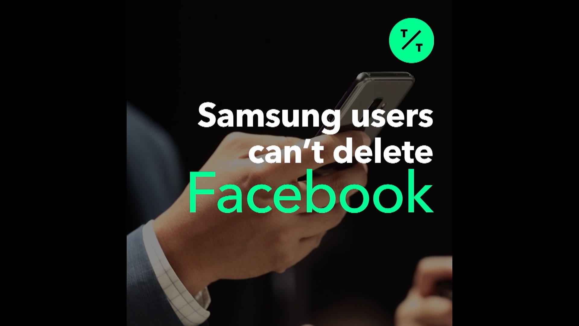 Facebook App Can T Be Deleted From Certain Samsung Phones Bloomberg
