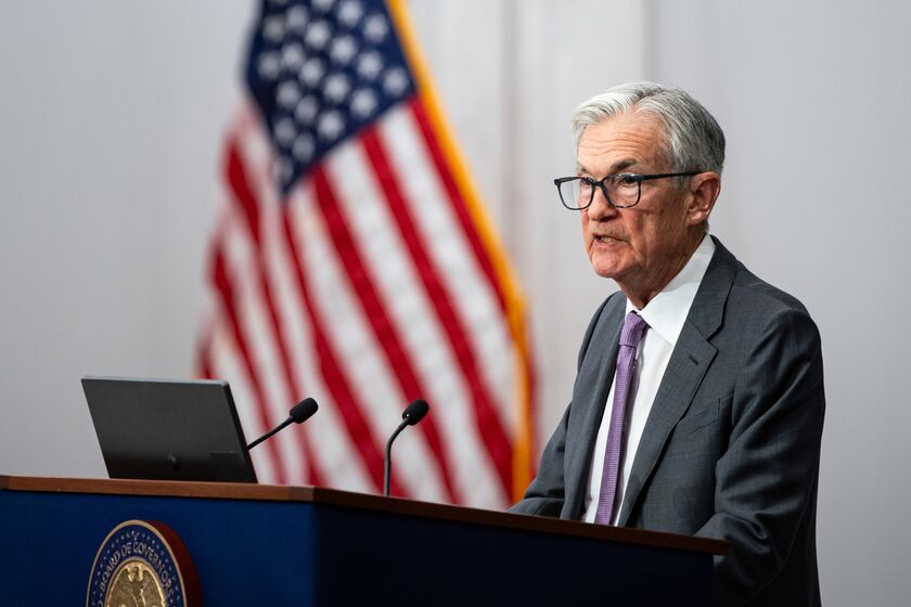 Fed Chair Powell Speaks At Federal Reserve IF 75TH Anniversary Conference