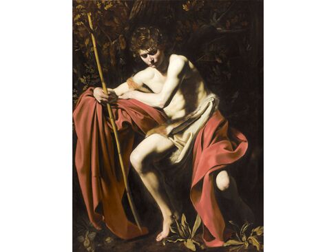 Saint John the Baptist in the Wilderness, c. 1604, Michelangelo Merisi (called Caravaggio).
