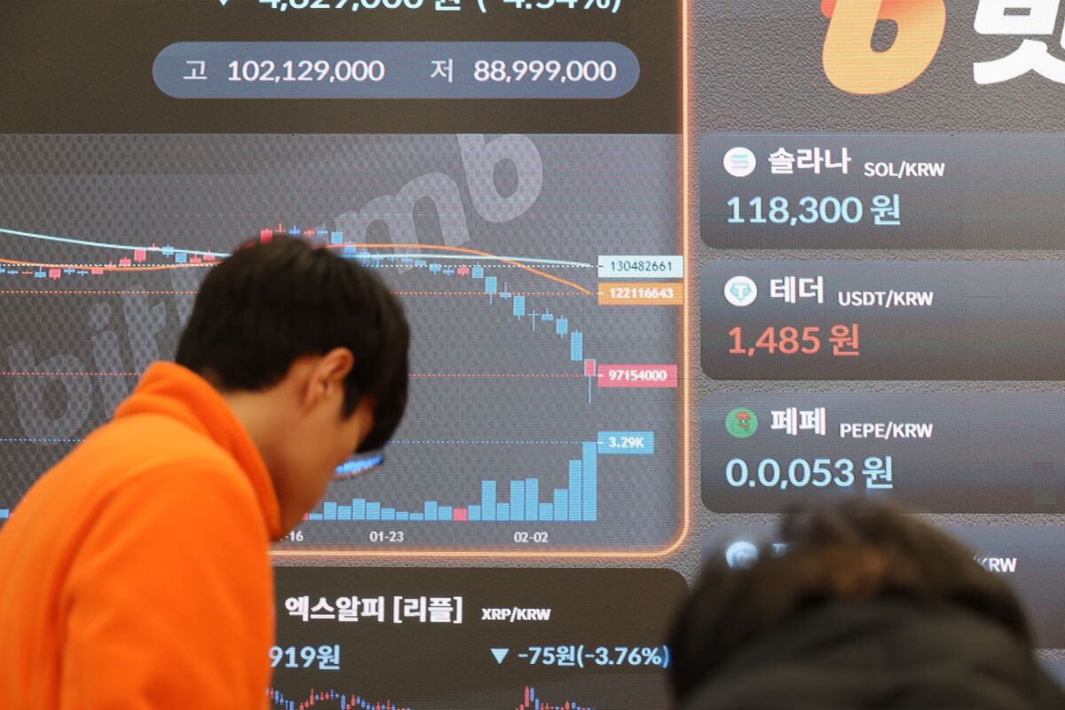 bloomberg.com - Sidhartha Shukla - South Koreans Bail on Crypto as Retail Traders Bemoan Losses