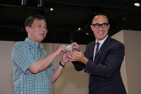 Handover of the Chicken Cup