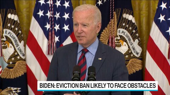 Biden’s Eviction Ban Extension Draws Challenge by Landlords